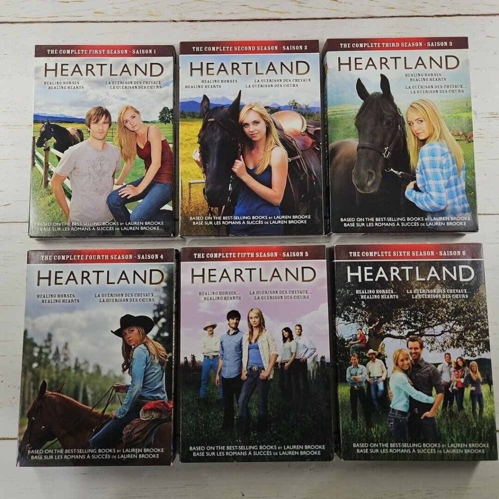 Heartland Show Complete DVD Sets Seasons 1-6 English & French
